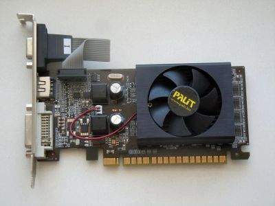 Лот: 11135809. Фото: 1. Palit GeForce 8400GS 512Mb DDR3. Видеокарты