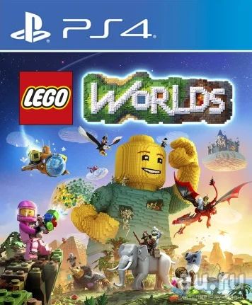 Лот: 9097112. Фото: 1. LEGO Worlds. Игра для PS4. Русс... Игры для консолей