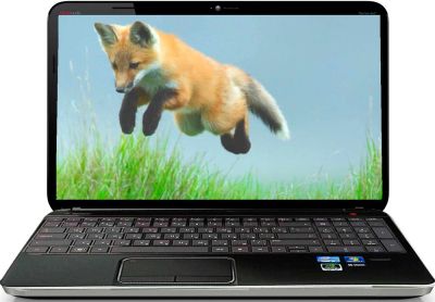 Лот: 3057028. Фото: 1. Новый игровой 17-дюймовый HP dv7-7163er... Ноутбуки