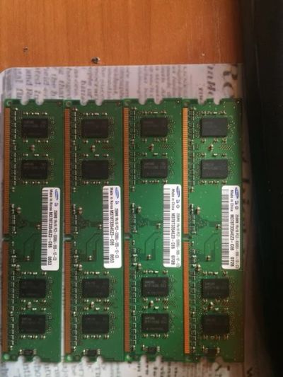 Лот: 5110085. Фото: 1. Samsung DDR2 1 Gb. Оперативная память