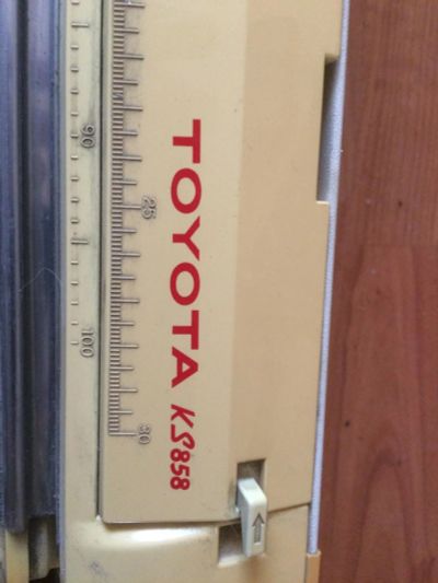 Лот: 7721996. Фото: 1. Вязальная машина toyota ks 858... Швейная, вязальная
