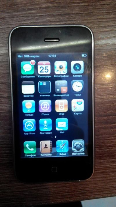 Лот: 5149362. Фото: 1. Надежный iPhone 3G 8Gb (айфон... Смартфоны