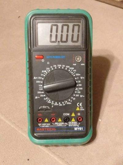 Лот: 21102807. Фото: 1. Цифровой мультиметр цешка Mastech... Радиолюбительский инструмент
