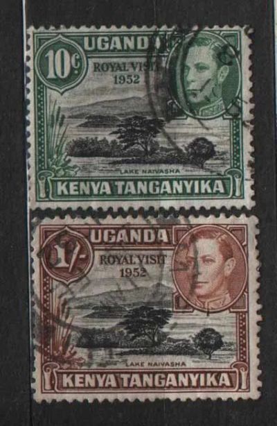 Лот: 25780650. Фото: 1. Брит. Кения, Уганда, Танганьика... Марки