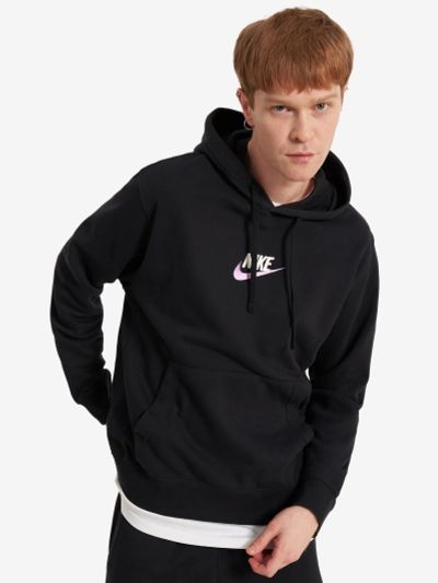 Лот: 22441499. Фото: 1. Худи мужское Nike, Черный. Другое (спортивная одежда)