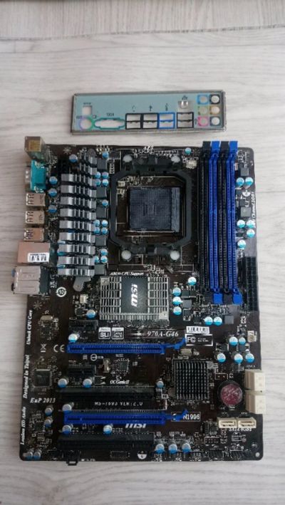 Лот: 12039769. Фото: 1. msi 970 g46 am3+. Материнские платы