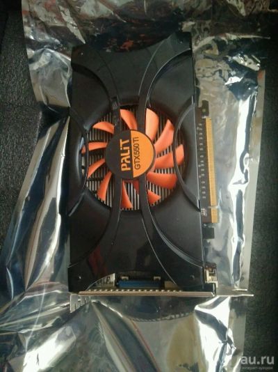 Лот: 13713549. Фото: 1. Видео карта gtx550ti 1gb. Видеокарты