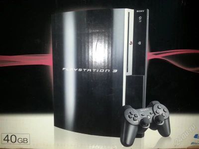 Лот: 2456718. Фото: 1. SONY PLYSTАТION 3 40GB. Игровые приставки, консоли