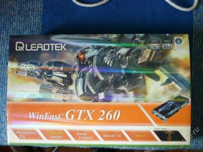 Лот: 1334461. Фото: 1. Видеокарта Leadtek GTX-260 (896Mb... Видеокарты