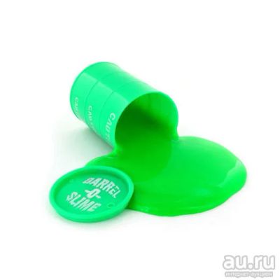 Лот: 9988010. Фото: 1. Barrel-O-Slime зеленый. Другое (игрушки)