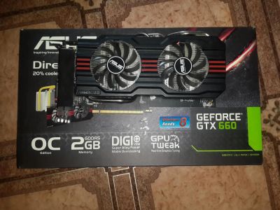Лот: 5612485. Фото: 1. ASUS GTX660. Видеокарты