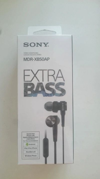 Лот: 9958155. Фото: 1. Наушники Sony MDR-XB50AP. Наушники, гарнитуры