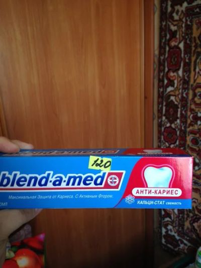 Лот: 6034305. Фото: 1. зубная паста bleand-a-med анти... Уход за полостью рта