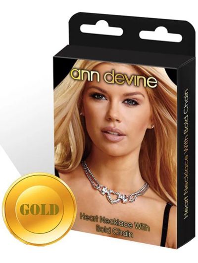 Лот: 22066432. Фото: 1. Колье с подвеской сердце Ann Devine... Игрушки