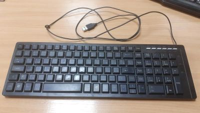Лот: 24635831. Фото: 1. Клавиатура USB Perfeo PF-8005. Клавиатуры и мыши