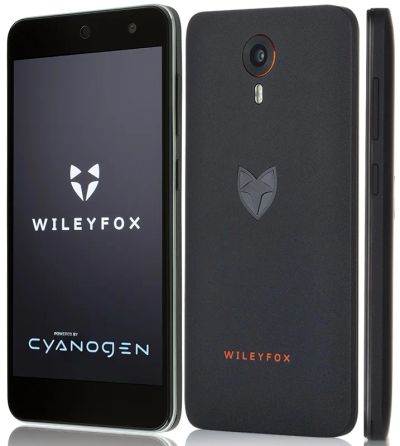Лот: 6485082. Фото: 1. WileyFox Swift 16 Gb, цвет Чёрный... Смартфоны