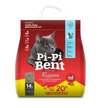 Лот: 19936849. Фото: 1. Pi-Pi Bent Пипи бент Комкующийся... Миски, лотки, наполнители
