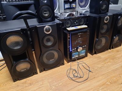 Лот: 24885255. Фото: 1. Panasonic Sa-vk960(880w)5.2(usb... Музыкальные центры, магнитолы