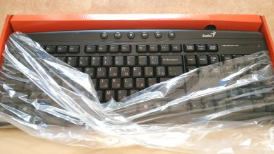 Лот: 15998319. Фото: 1. Genius KB-202, Новая, Клавиатура... Клавиатуры и мыши