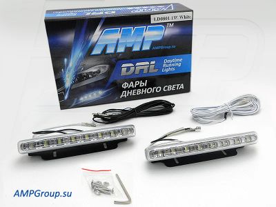 Лот: 3192549. Фото: 1. Фары дневного света AMP LD0801... Оптика и освещение
