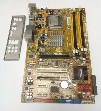 Лот: 16881165. Фото: 1. Материнская плата Asus P5K SE... Материнские платы