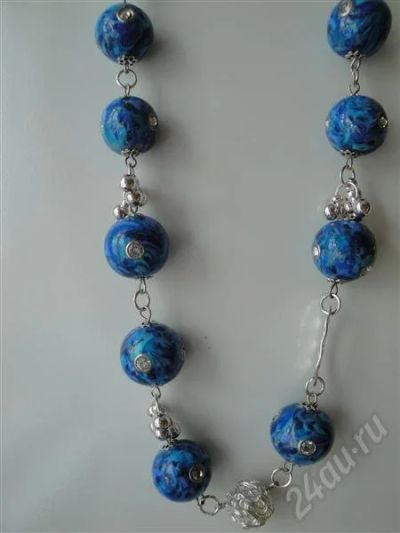 Лот: 396434. Фото: 1. Изделия из полимерной глины,колье... Колье