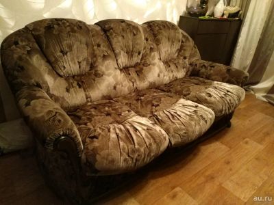 Лот: 12807855. Фото: 1. Диван и два кресла. Диваны