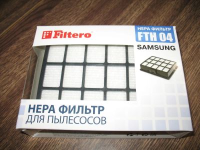Лот: 6592792. Фото: 1. HEPA фильтр Filtero FTH 04 для... Запчасти, комплектующие для пылесосов, утюгов