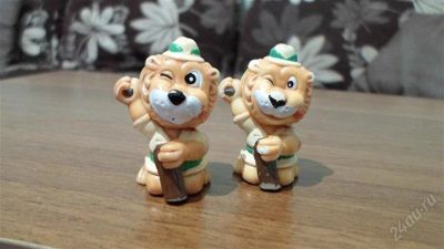 Лот: 2619465. Фото: 1. Львы киндер. Игрушки