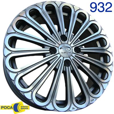 Лот: 3415426. Фото: 1. Комплект дисков Sakura Wheels... Диски