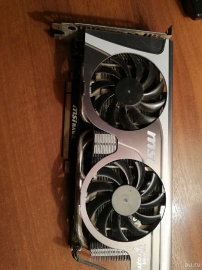 Лот: 17948664. Фото: 1. MSI GeForce GTX460. Видеокарты