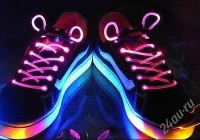 Лот: 986430. Фото: 1. Светящиеся шнурки. Другое (аксессуары)