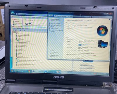 Лот: 24875583. Фото: 1. Ноутбук ASUS X51RL Celeron 1.86GHz... Ноутбуки