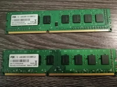 Лот: 16071433. Фото: 1. Память DDR3 4Gb (2 штуки). Оперативная память
