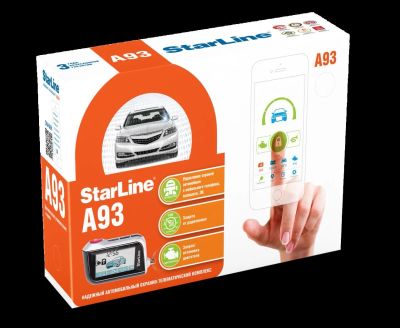 Лот: 11507822. Фото: 1. StarLine A93 ECO 2CAN+2LIN б/у. Автомобильные сигнализации