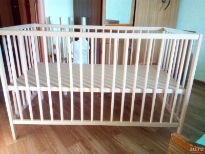 Лот: 9781994. Фото: 1. Кроватка детская IKEA Икеа Икея... Детские кровати и кроватки