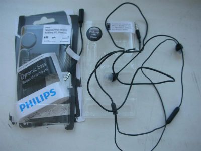 Лот: 3637983. Фото: 1. гарнитура Philips SHE3515. Наушники, гарнитуры