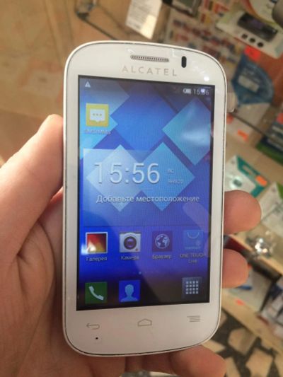 Лот: 6849424. Фото: 1. Alcatel 4033D Pop C3 White. Смартфоны