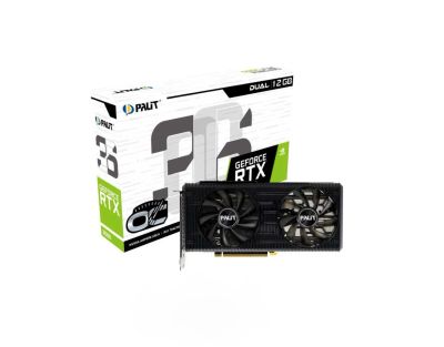 Лот: 18714500. Фото: 1. NEW Palit GeForce RTX 3060 dual... Видеокарты