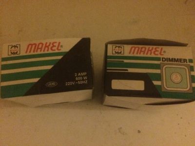 Лот: 11065516. Фото: 1. Диммер Makel. Электроустановочные изделия