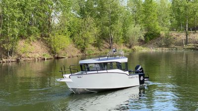 Лот: 16083768. Фото: 1. катер KrasBoat 760. Лодки и катера