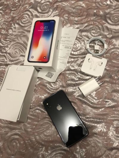 Лот: 13245034. Фото: 1. iPhone X 64gb Space Grey новый. Смартфоны