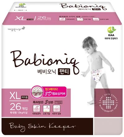 Лот: 8016895. Фото: 1. Подгузники-трусики Babioniq XL... Детская гигиена