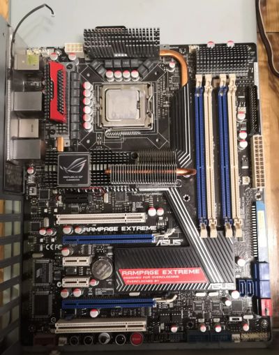 Лот: 15770104. Фото: 1. ASUS Rampage Extreme X48, Xeon... Комплекты запчастей