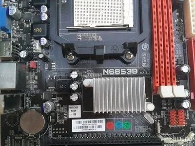Лот: 10084452. Фото: 1. Материнская плата Biostar N68S3B... Материнские платы
