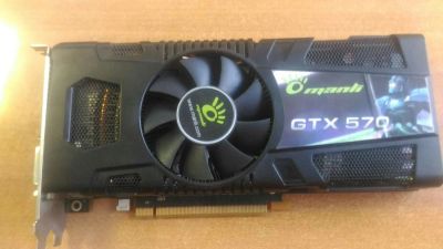 Лот: 9457537. Фото: 1. GTX 570. Видеокарты