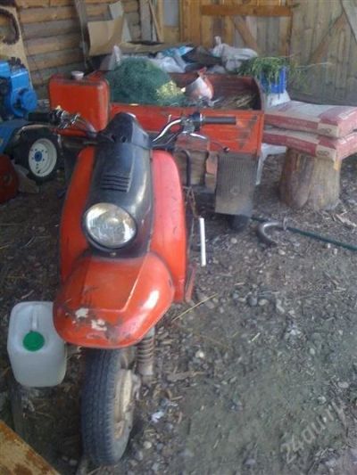 Лот: 2024401. Фото: 1. Мотороллер Муравей. Мотороллеры, мопеды