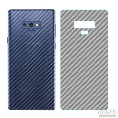 Лот: 13214976. Фото: 1. Note 9 пленка карбон. Защитные стёкла, защитные плёнки
