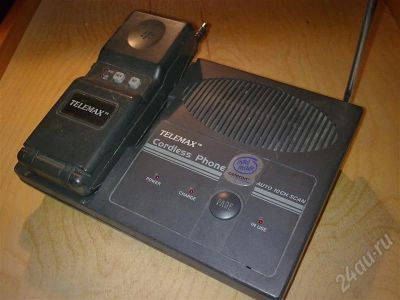 Лот: 373776. Фото: 1. радио телефон telemax (старый... Проводные телефоны