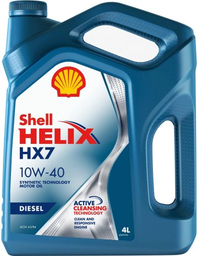 Лот: 8930500. Фото: 1. Моторное масло Shell Helix hx7... Масла, жидкости